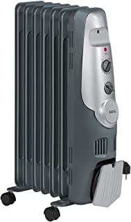AEG RA 5520 - Radiador de aceite- 1500 W- 7 elementos- termostato- 3 niveles de potencia