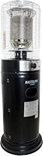 Bastilipo Bastilipo-EG-NE-11K-Estufa terrazas y Exteriores-Estufa Bares-Potencia 11KW-Propano o Gas butano- Negro