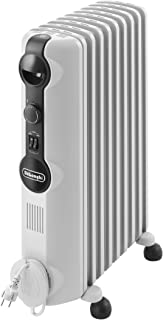 DeLonghi TRRS 0920 Calefactor- Radiador- Interior- Giratorio- ajustes de termostato- 9 elementos- 2000 W- 900 W- blanco