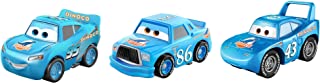 Disney Cars Mini Racers- Pack de 3 coches de juguete Dinocco Daydream- modelos surtidos (Mattel GKG07)