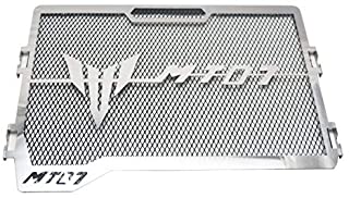 OUYAWEI Rejilla de Acero Inoxidable para radiador de Motocicleta Yamaha MT-07 MT07 14-18